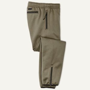 Filson Granite Spire Fleece Pants - Field Olive Color; Men’s Medium